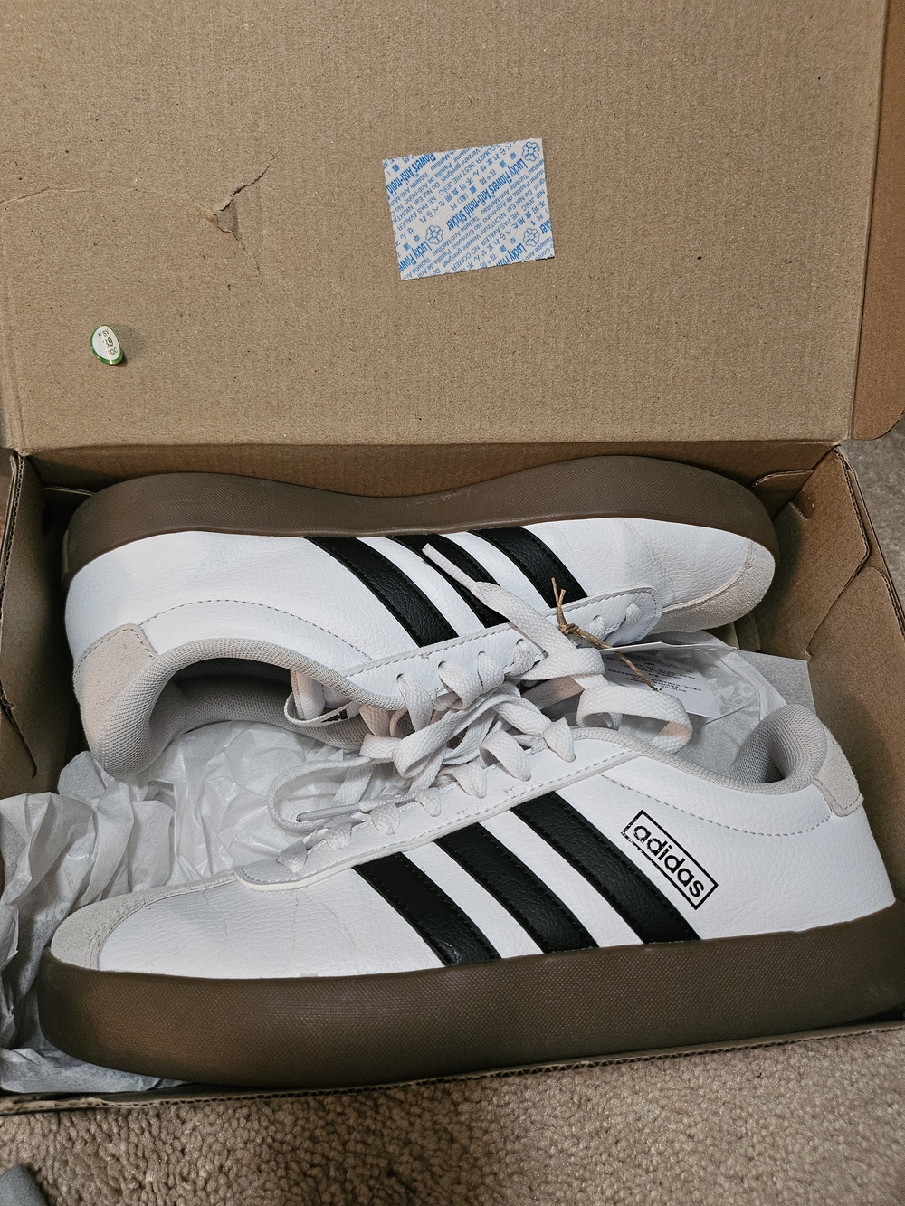 Adidas VL Court 3.0 Shoes Size 7 Womens